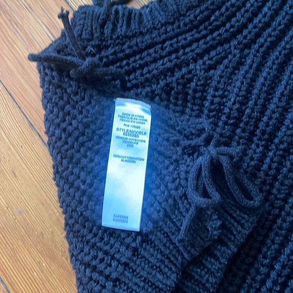 NWOT Splendid Bellamy Knit Tank - Black - Size Medium - Picture 6 of 6